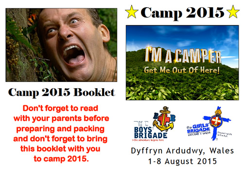 Camp 2015 front covers