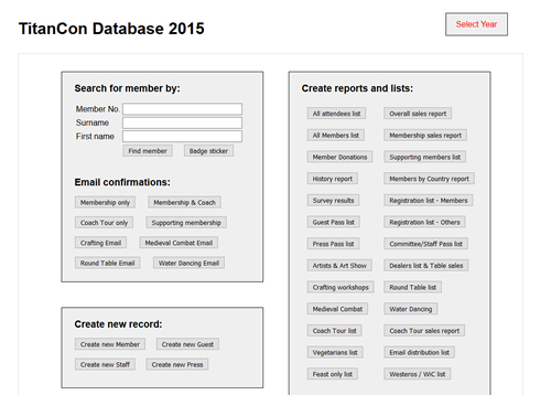 TitanCon database